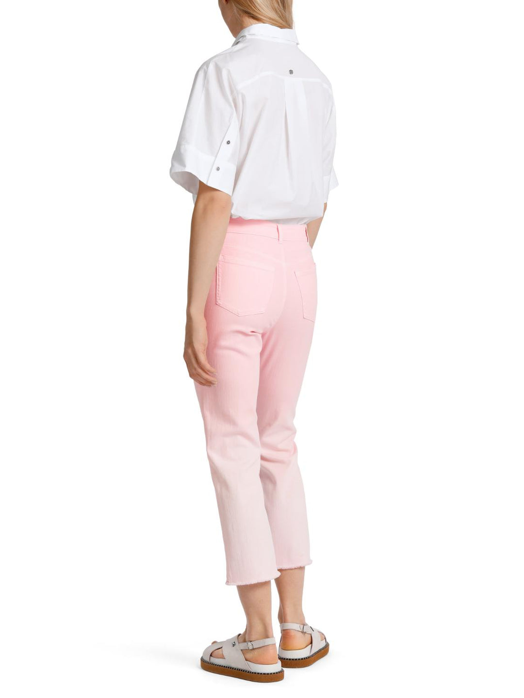 Marc Cain FORLI jeans-90% katoen, 8% elastomultiester, 2% elastaan-DAMES BROEKEN-Roze