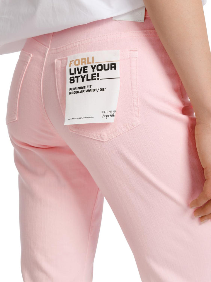 Marc Cain FORLI jeans-90% katoen, 8% elastomultiester, 2% elastaan-DAMES BROEKEN-Roze
