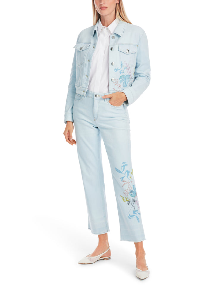 Marc Cain FORLI Rethink Together jeans-DAMES BROEKEN-Blauw