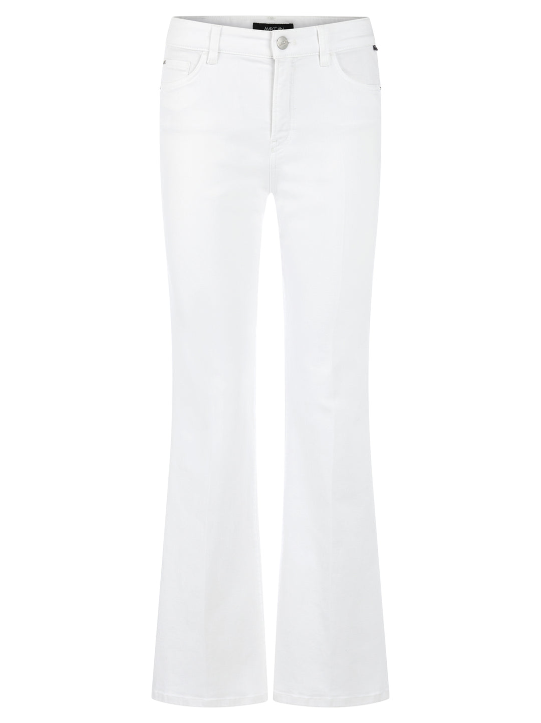 Marc Cain Frenda 'Rethink Together' Jeans – Wit-92% katoen, 5% elastisch polyamide, 3% elastaan-DAMES BROEKEN-Wit