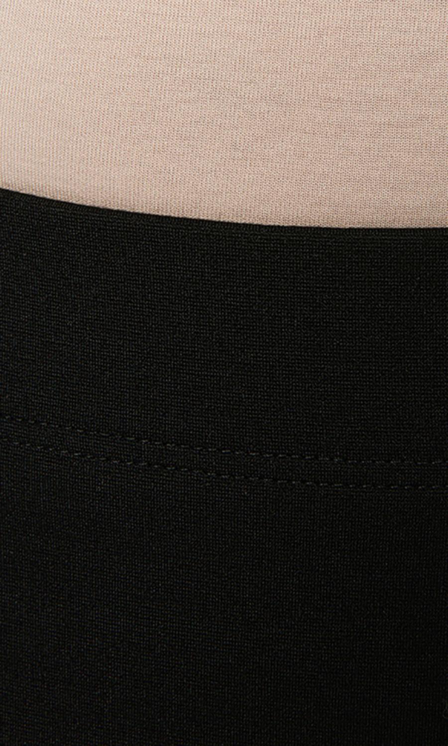 Marc Cain gemêleerde basic rok-alg.: 69% viscose, 29% polyamide, 2% elastaan-DAMES ROKKEN-Zwart