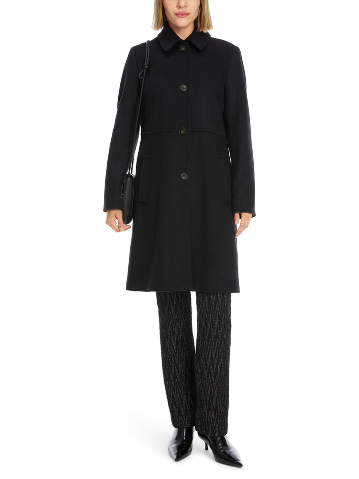 Marc Cain jas van zuiver scheerwol met kasjmier-Materiaal<br />Futter Arm: 57% viscose, 43% polyester<br />voering: 50% a