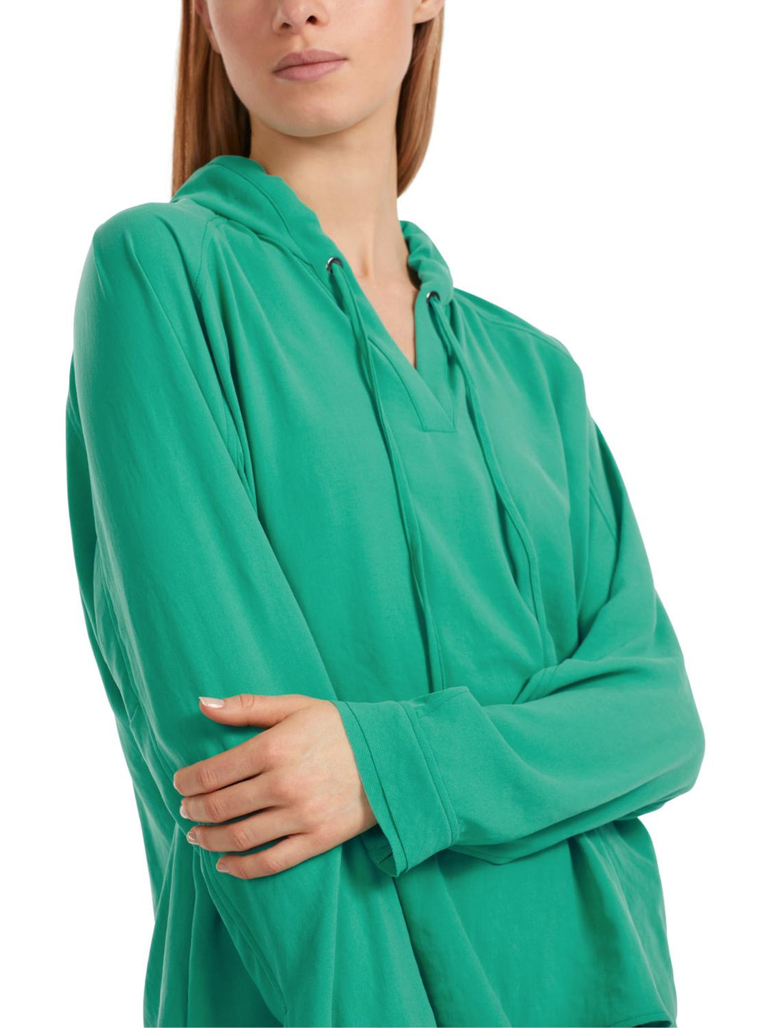 Marc Cain kimono blouse-100% polyester-DAMES TOPS & BLOUSES-Groen