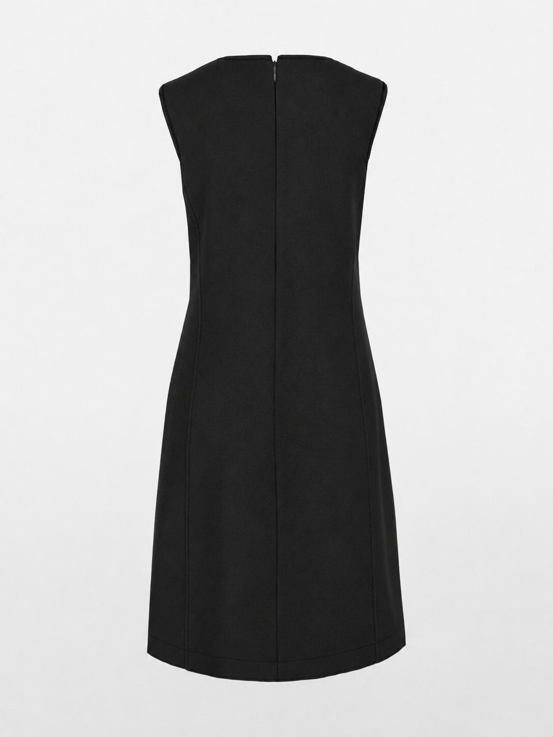 Marc Cain Knitted in Germany Jurk – Zwart-100% wol-DAMES JURKEN-Zwart