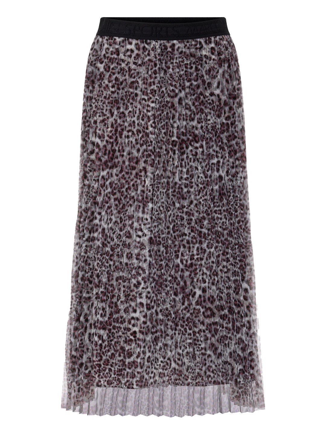 Marc Cain lange rok – Rood-100% polyester-DAMES ROKKEN-Rood