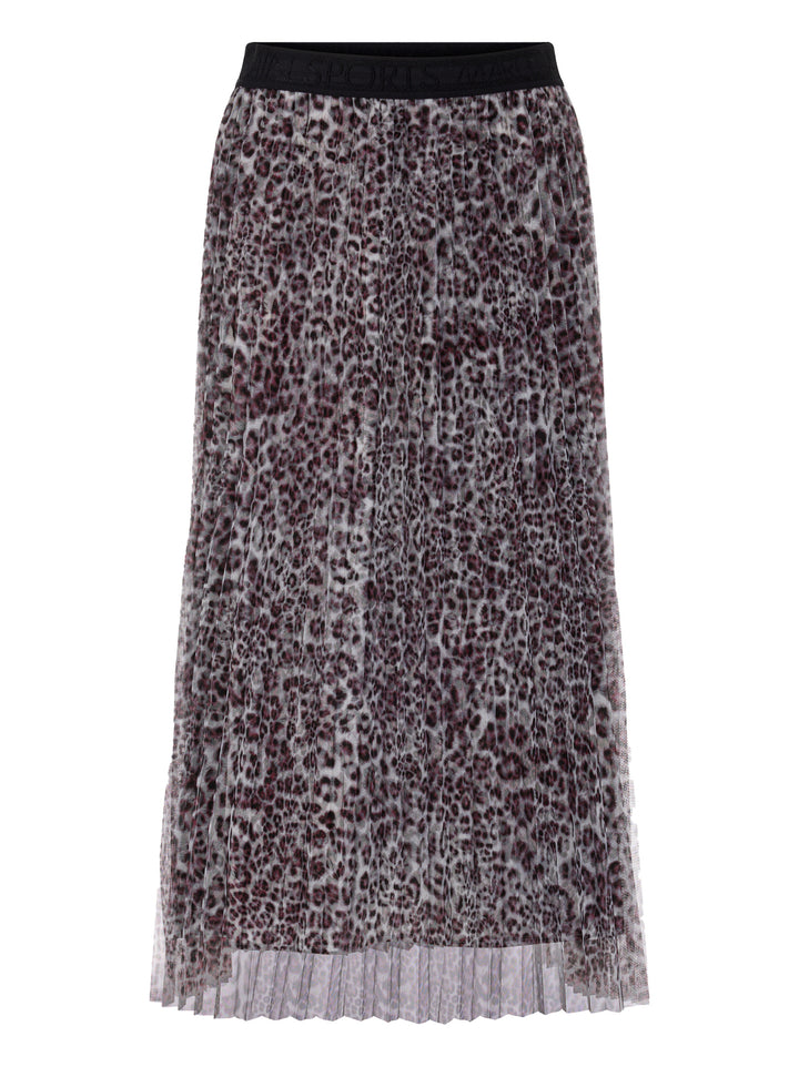 Marc Cain lange rok – Rood-100% polyester-DAMES ROKKEN-Rood