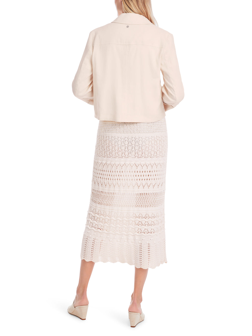 Marc Cain lichte linnen blazer-DAMES BLAZERS & GILETS-Room