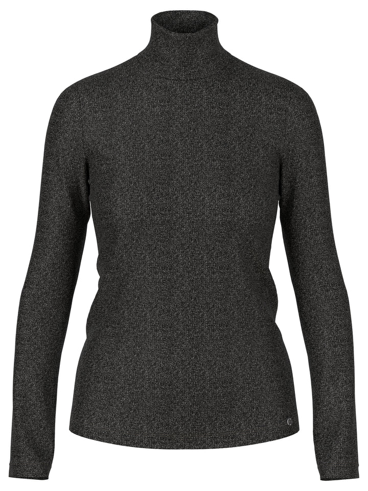 Marc Cain Longsleeve – Antraciet-DAMES TOPS & BLOUSES-Antraciet