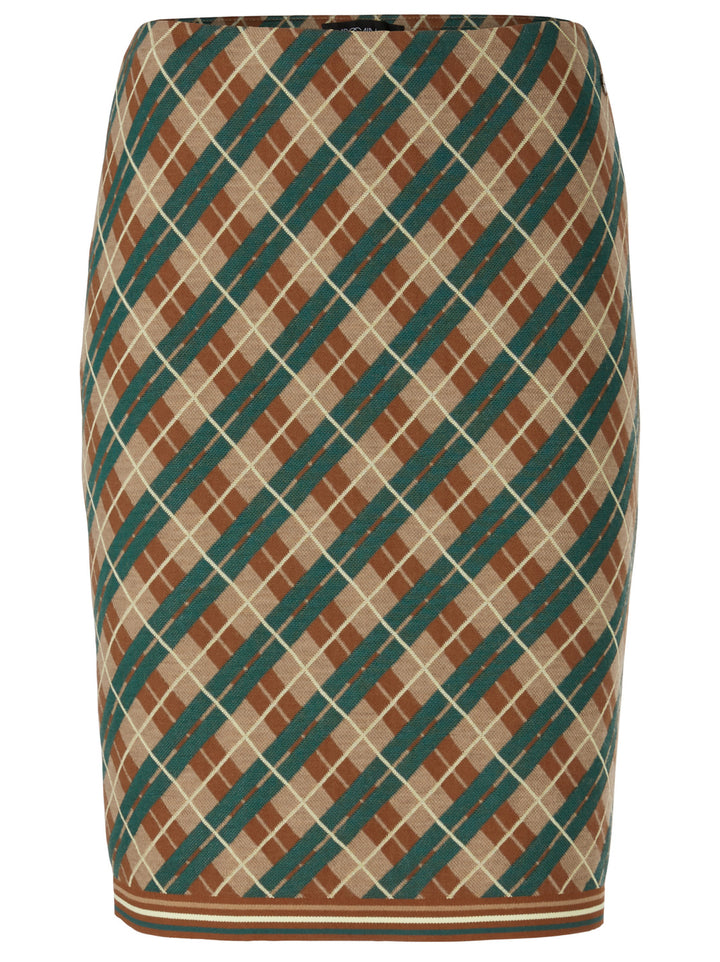 Marc Cain minirok knitted in Germany-Materiaal<br />voering: 100% polyester<br />alg.: 53% viscose, 21% wol, 19% katoen (