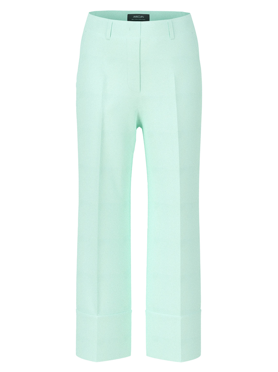 Marc Cain pantalon WUKARI-91% polyester, 9% elastaan-DAMES BROEKEN-Groen