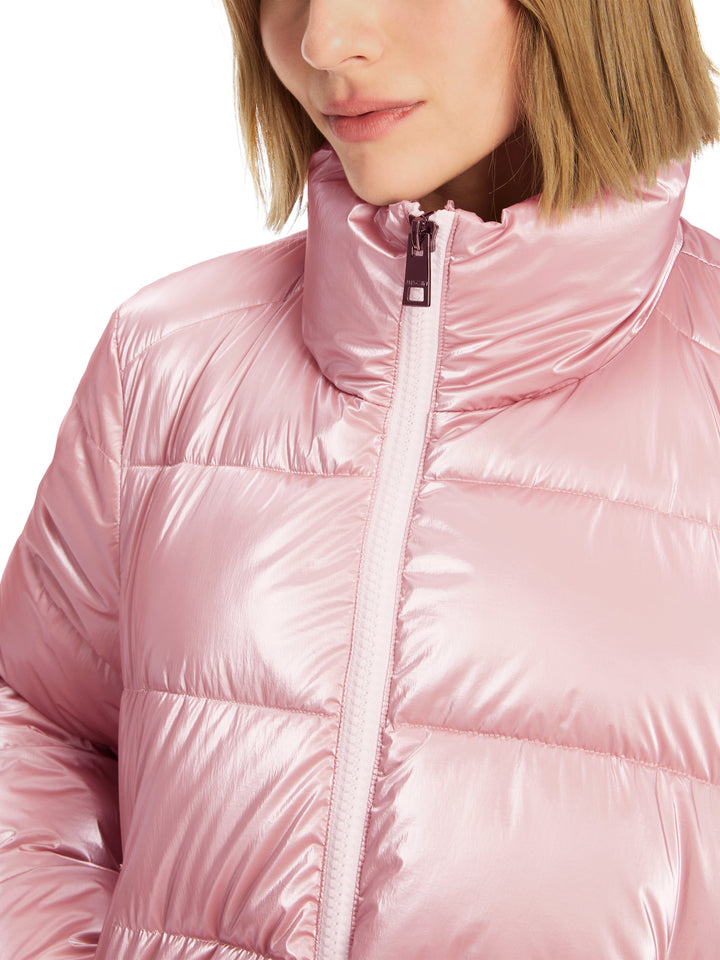 Marc Cain puffer outdoorjack -DAMES JASSEN & JACKS-Roze