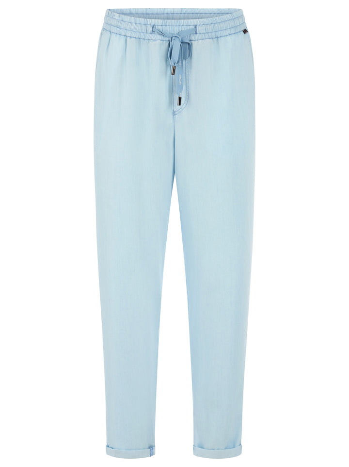 Marc Cain Rhodos 'Rethink Together' Jeans – Blauw-100% lyocel-DAMES BROEKEN-Blauw