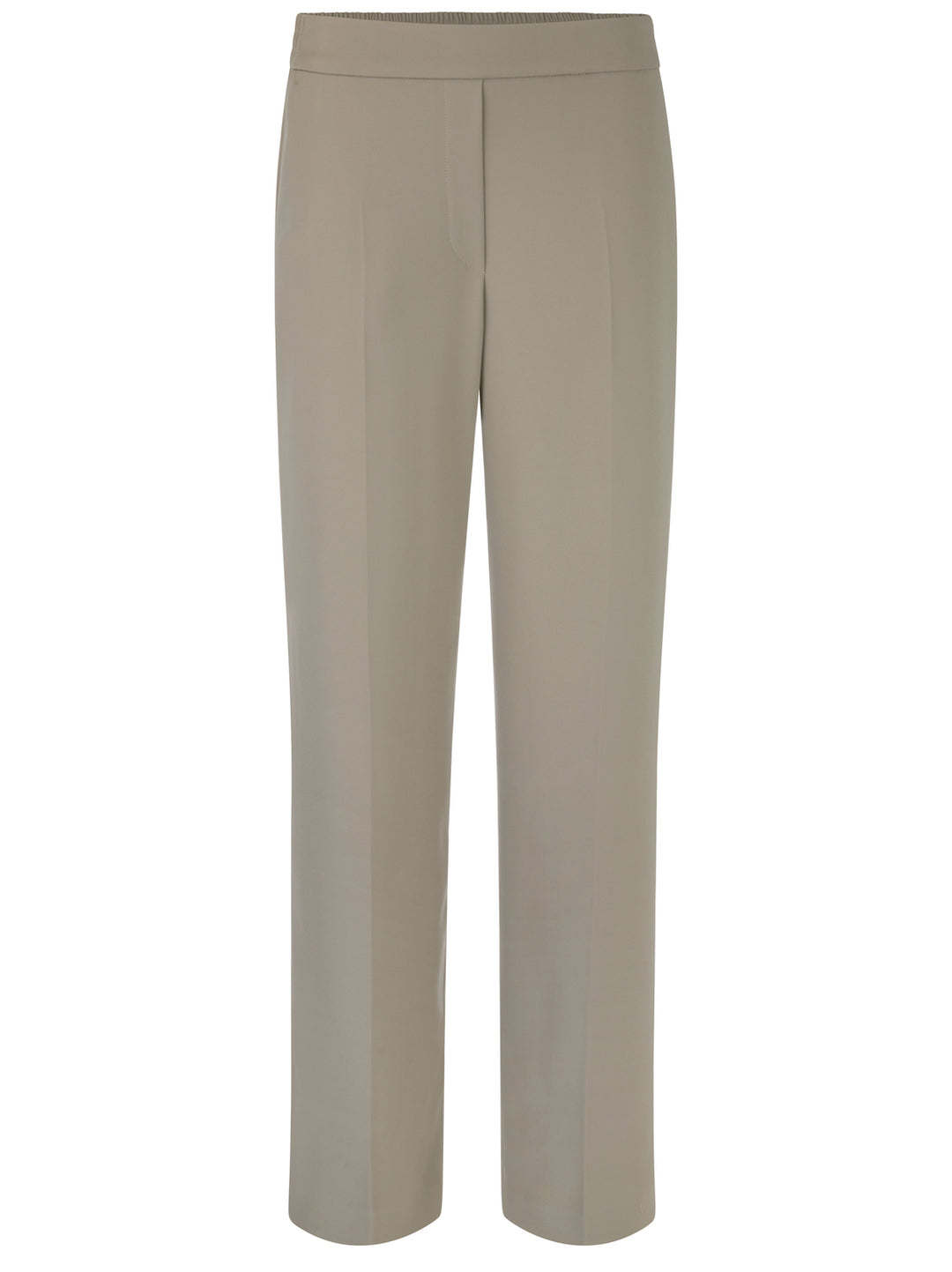 Marc Cain Slip-on broek model WASHINGTON-alg.: 97% polyester, 3% elastaan-DAMES BROEKEN-Groen