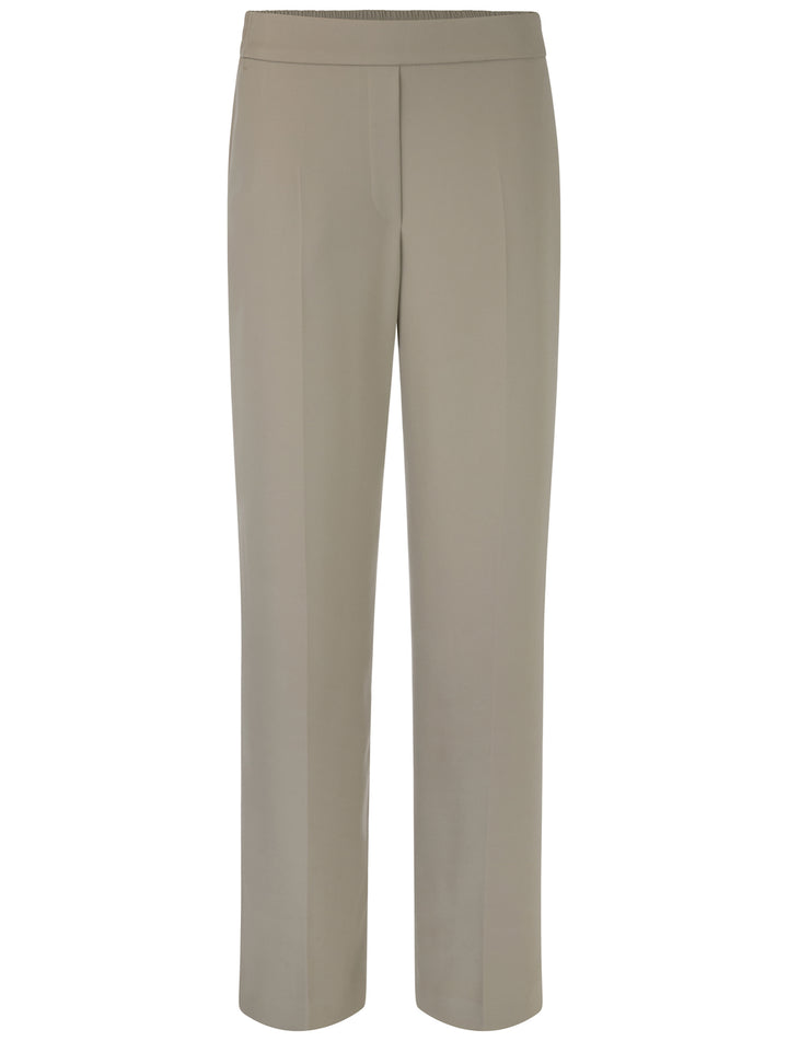 Marc Cain Slip-on broek model WASHINGTON-alg.: 97% polyester, 3% elastaan-DAMES BROEKEN-Groen