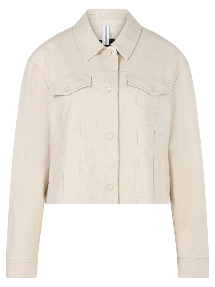 Marc Cain Sportief Jack – Licht Beige-DAMES JASSEN & JACKS-Beige