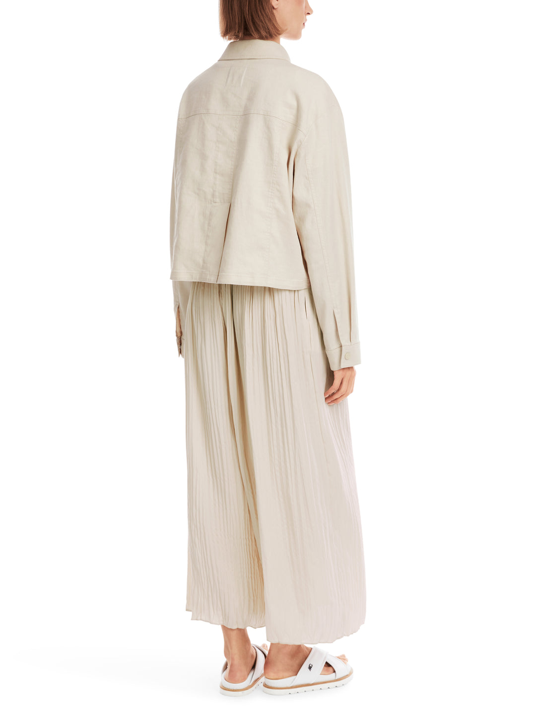 Marc Cain Sportief Jack – Licht Beige-DAMES JASSEN & JACKS-Beige