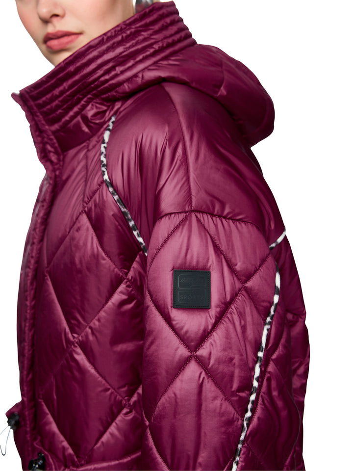 Marc Cain sportief jack – Rood-100% polyester-DAMES JASSEN & JACKS-Rood