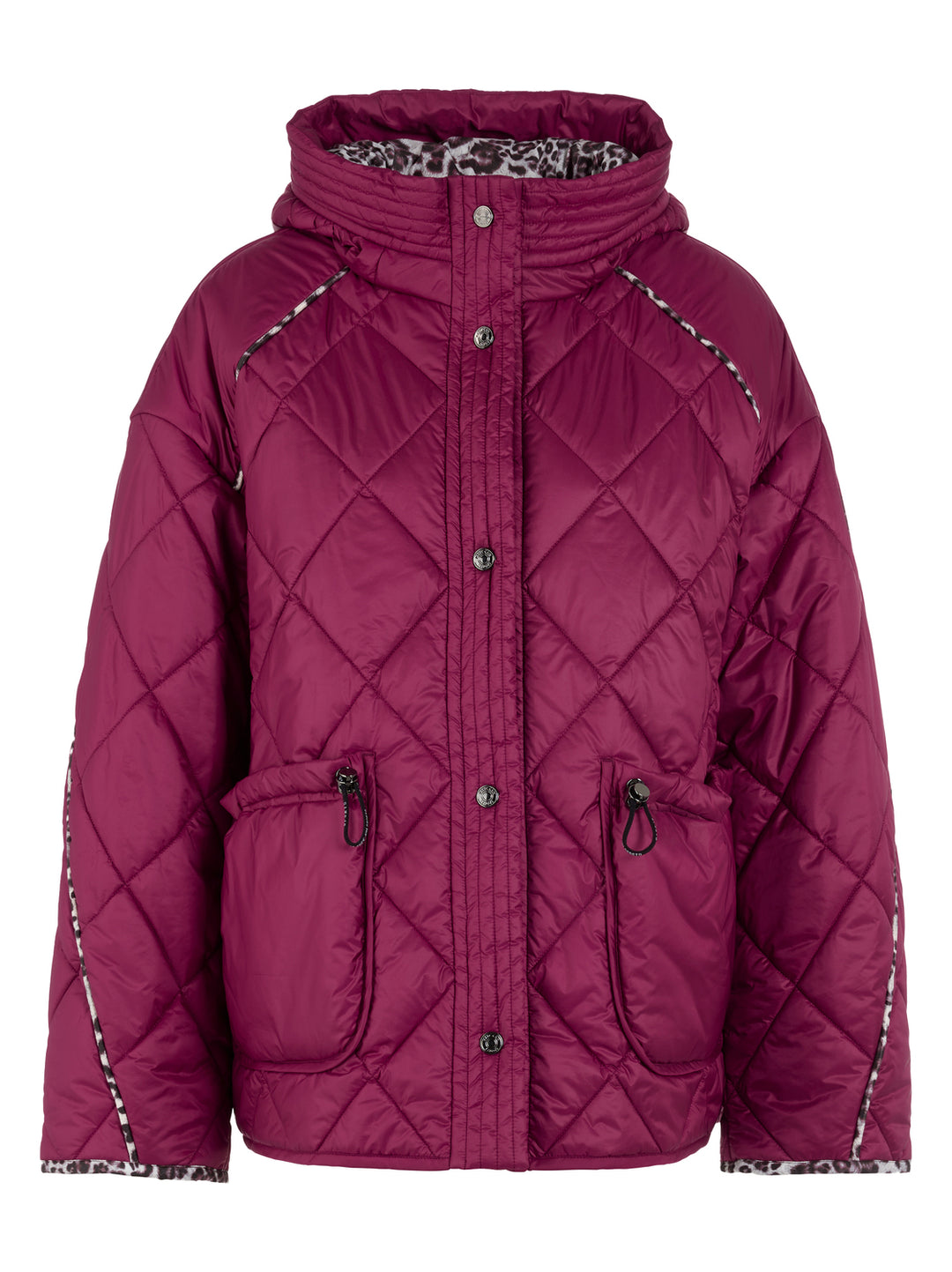 Marc Cain sportief jack – Rood-100% polyester-DAMES JASSEN & JACKS-Rood