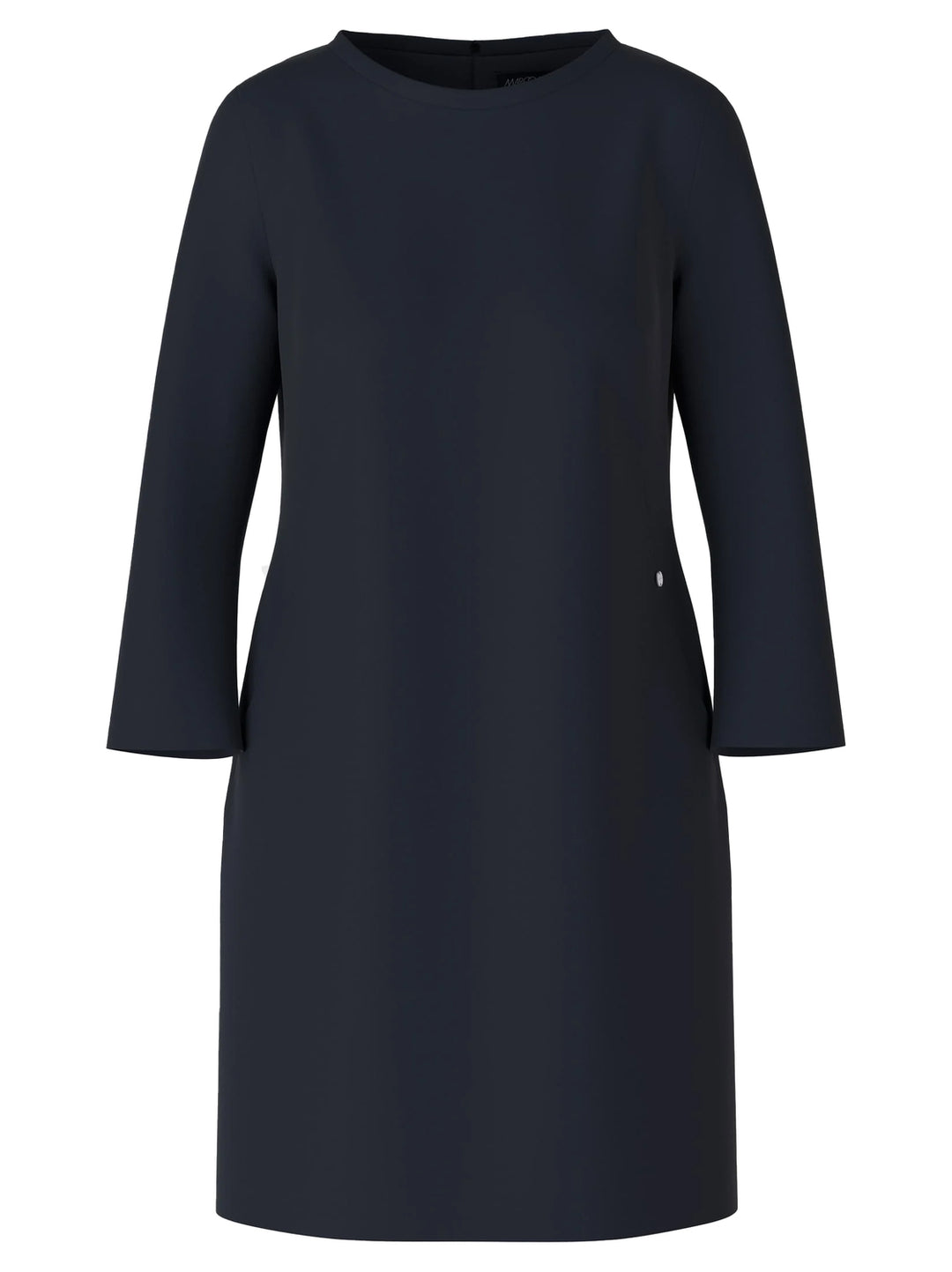Marc Cain sportieve jurk blauw-Voering: 100% polyester<br />Rest: 69% viscose, 29% polyamide, 2% elastaan-DAMES JURKEN-Bl