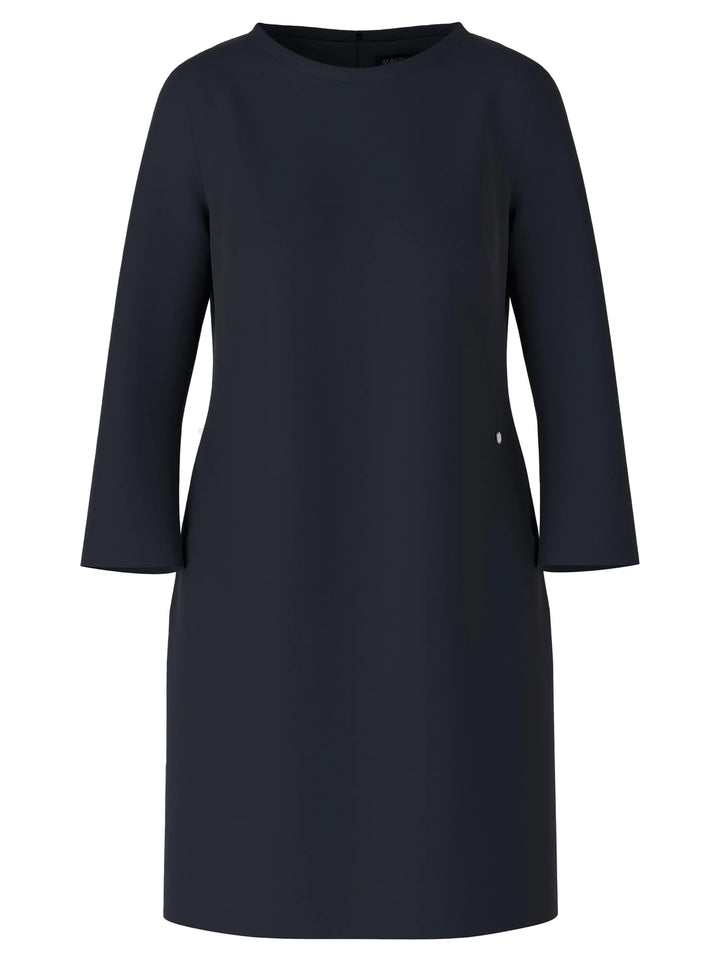 Marc Cain sportieve jurk blauw-Voering: 100% polyester<br />Rest: 69% viscose, 29% polyamide, 2% elastaan-DAMES JURKEN-Bl