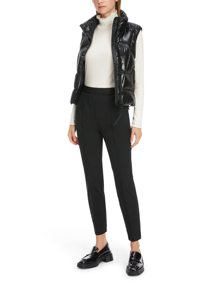 Marc Cain Sports Lace Knit Top – Room-94% katoen, 6% elastaan-DAMES TOPS & BLOUSES-Room