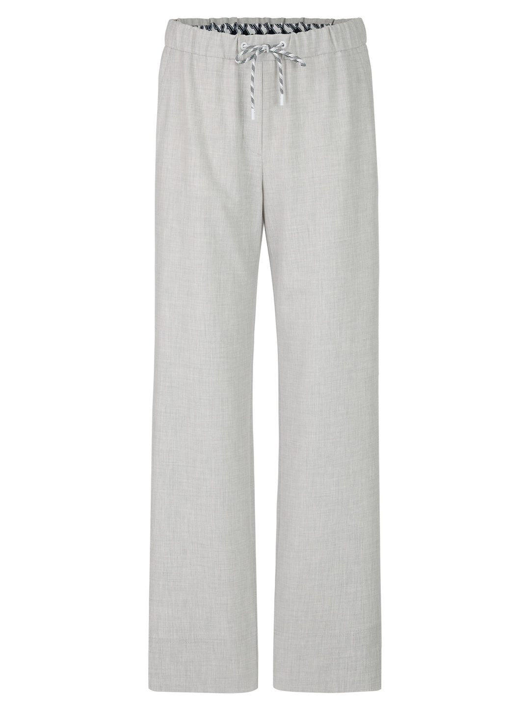 Marc Cain Sports Pantalon – Grijs-67% polyester, 29% viscose, 4% elasthaan-DAMES BROEKEN-Grijs