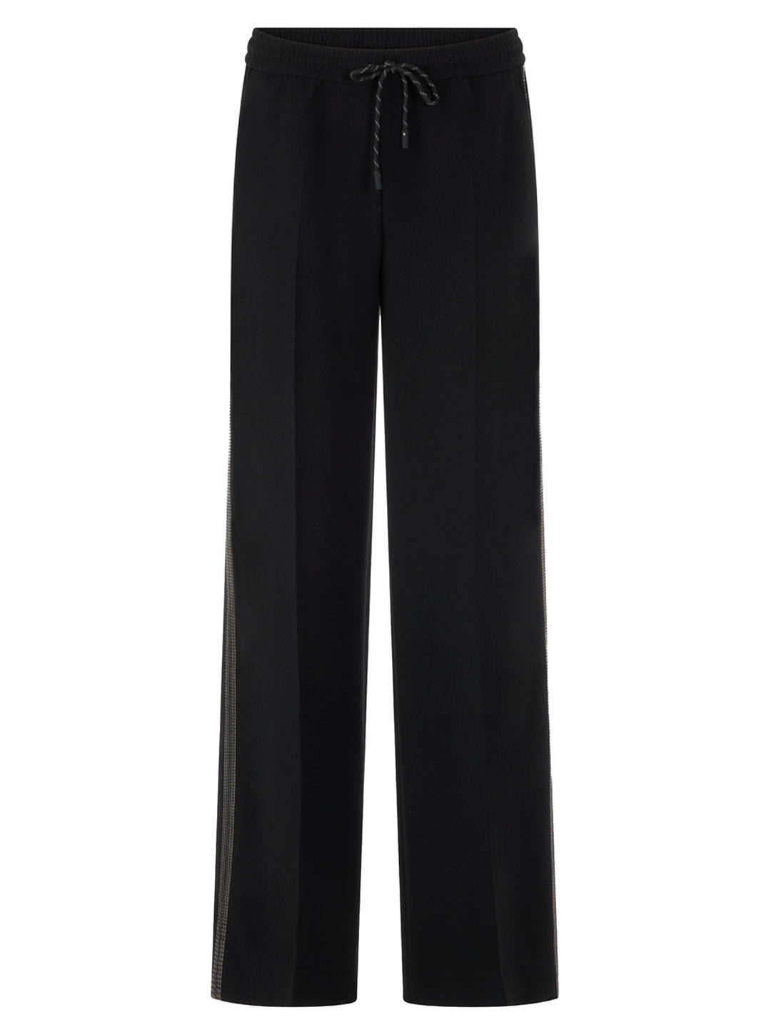 Marc Cain Sports Pantalon Welkom – Zwart-100% polyester-DAMES BROEKEN-Zwart