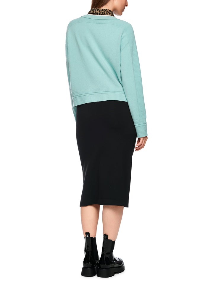 Marc Cain Sports Rok – Zwart-47% polyamide, 44% viscose, 9% elastaan-DAMES ROKKEN-Zwart