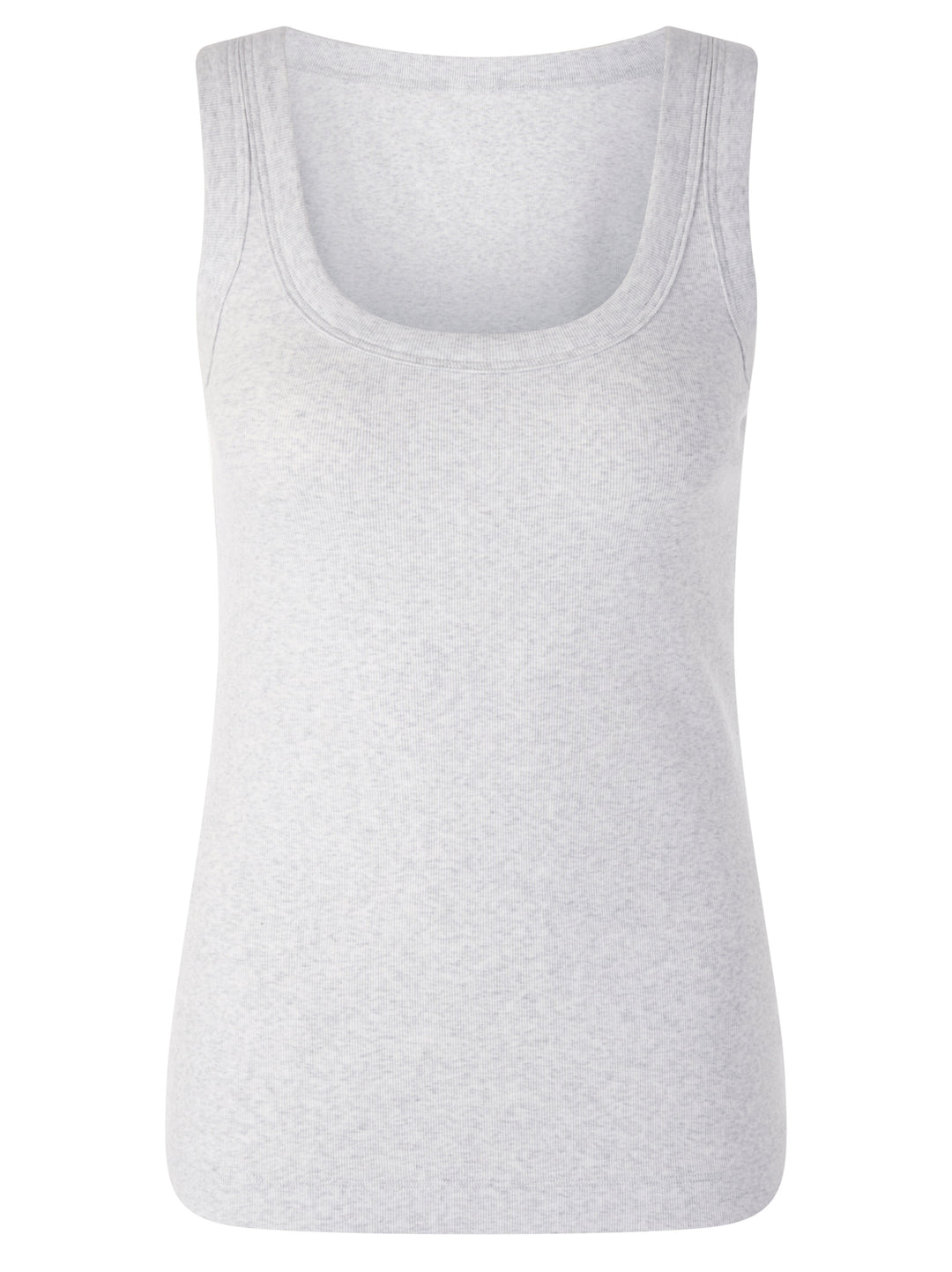 Marc Cain Sports Top – Grijs-94% katoen, 6% elasthaan-DAMES TOPS & BLOUSES-Grijs