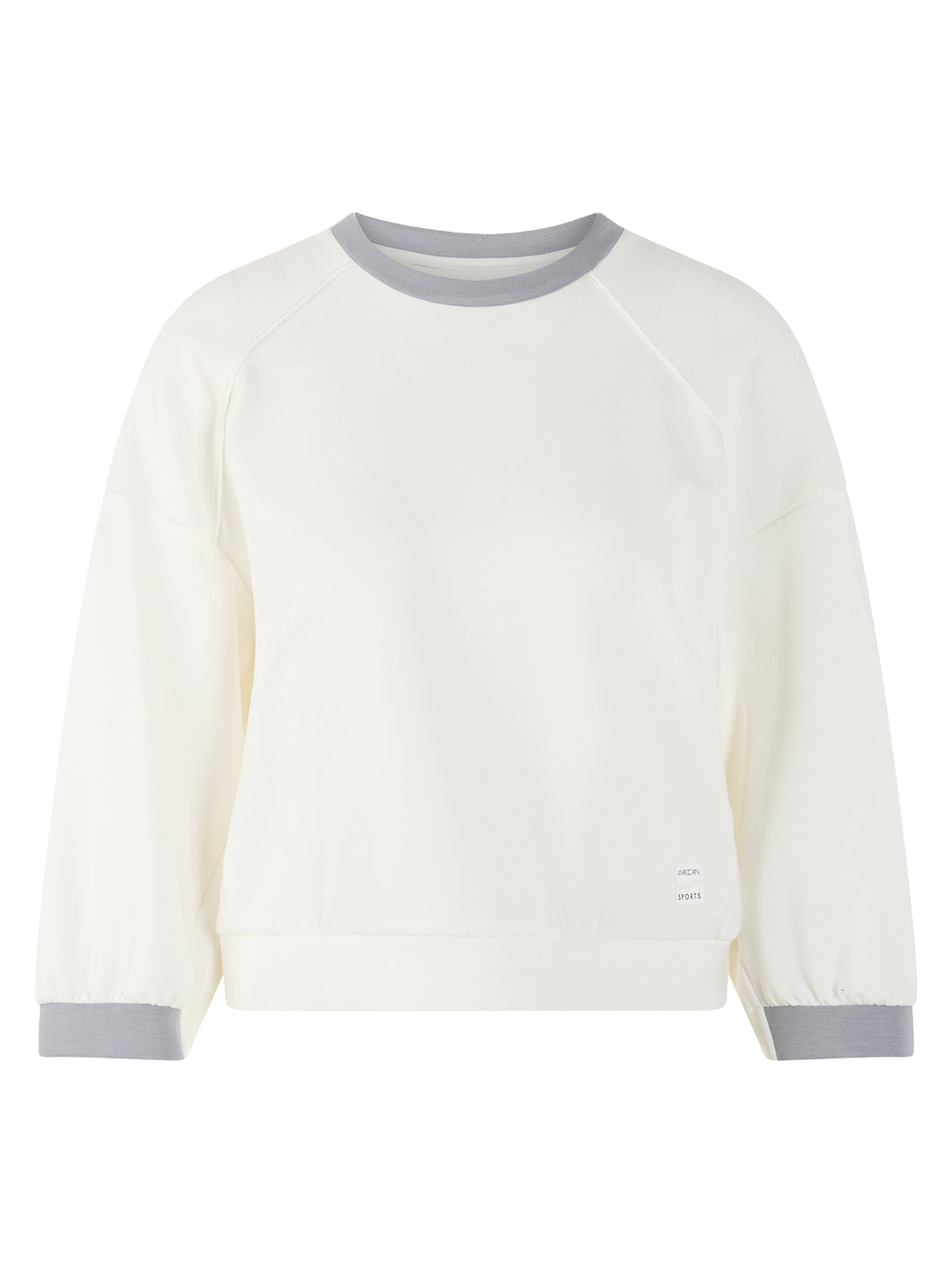 Marc Cain sweater – Wit-47% polyamide, 44% viscose, 9% elastaan-DAMES TRUIEN & VESTEN-Wit