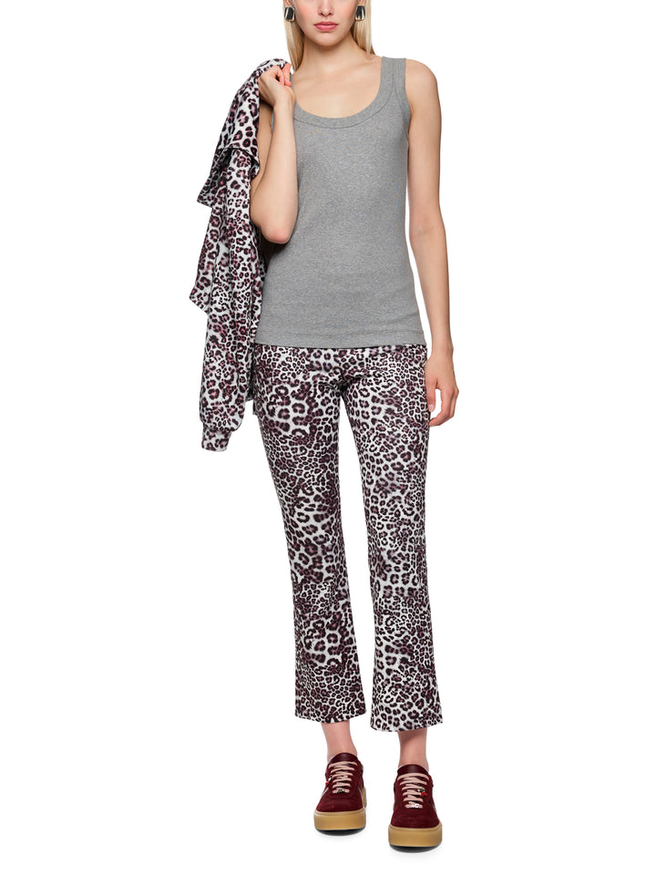 Marc Cain top – Grijs-94% katoen, 6% elastaan-DAMES TOPS & BLOUSES-Grijs