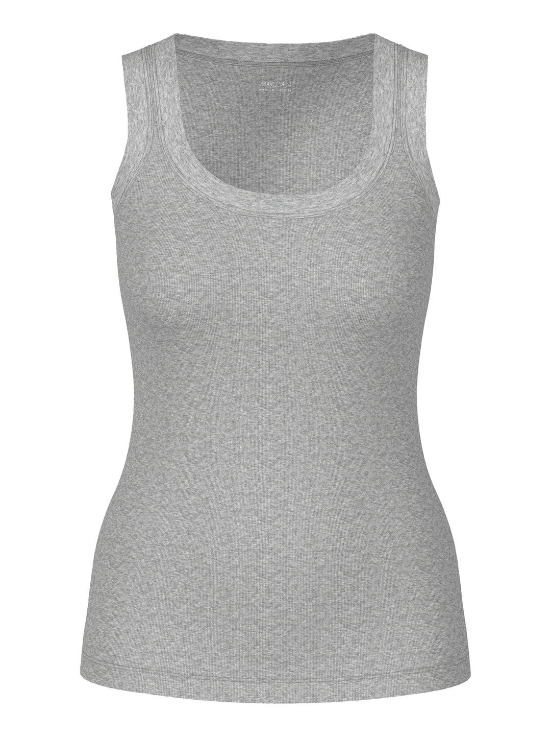 Marc Cain top – Grijs-94% katoen, 6% elastaan-DAMES TOPS & BLOUSES-Grijs