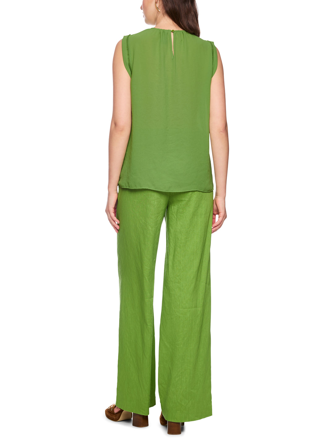 Marc Cain Top – Groen-100% polyester-DAMES TOPS & BLOUSES-Groen