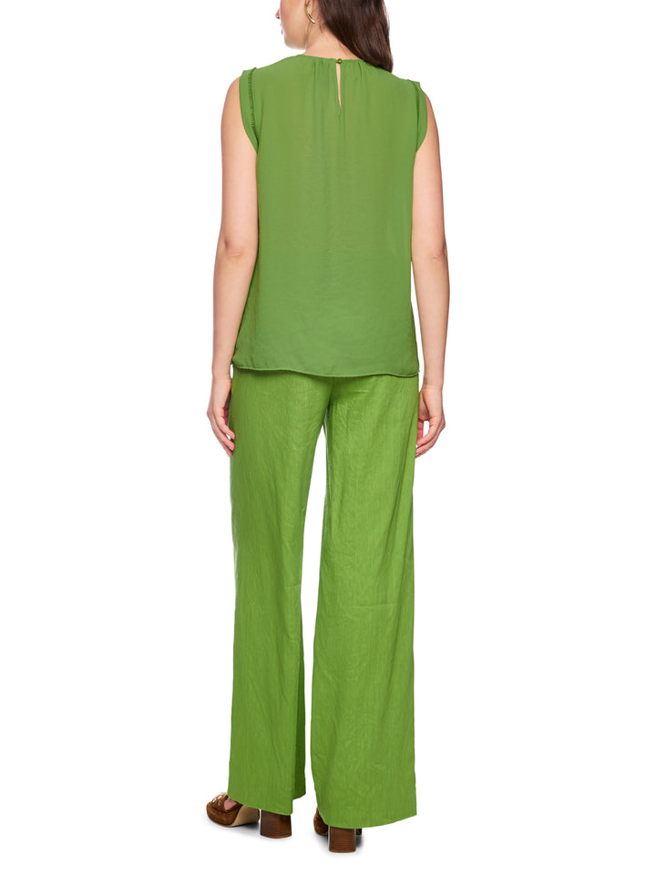 Marc Cain Top – Groen-100% polyester-DAMES TOPS & BLOUSES-Groen