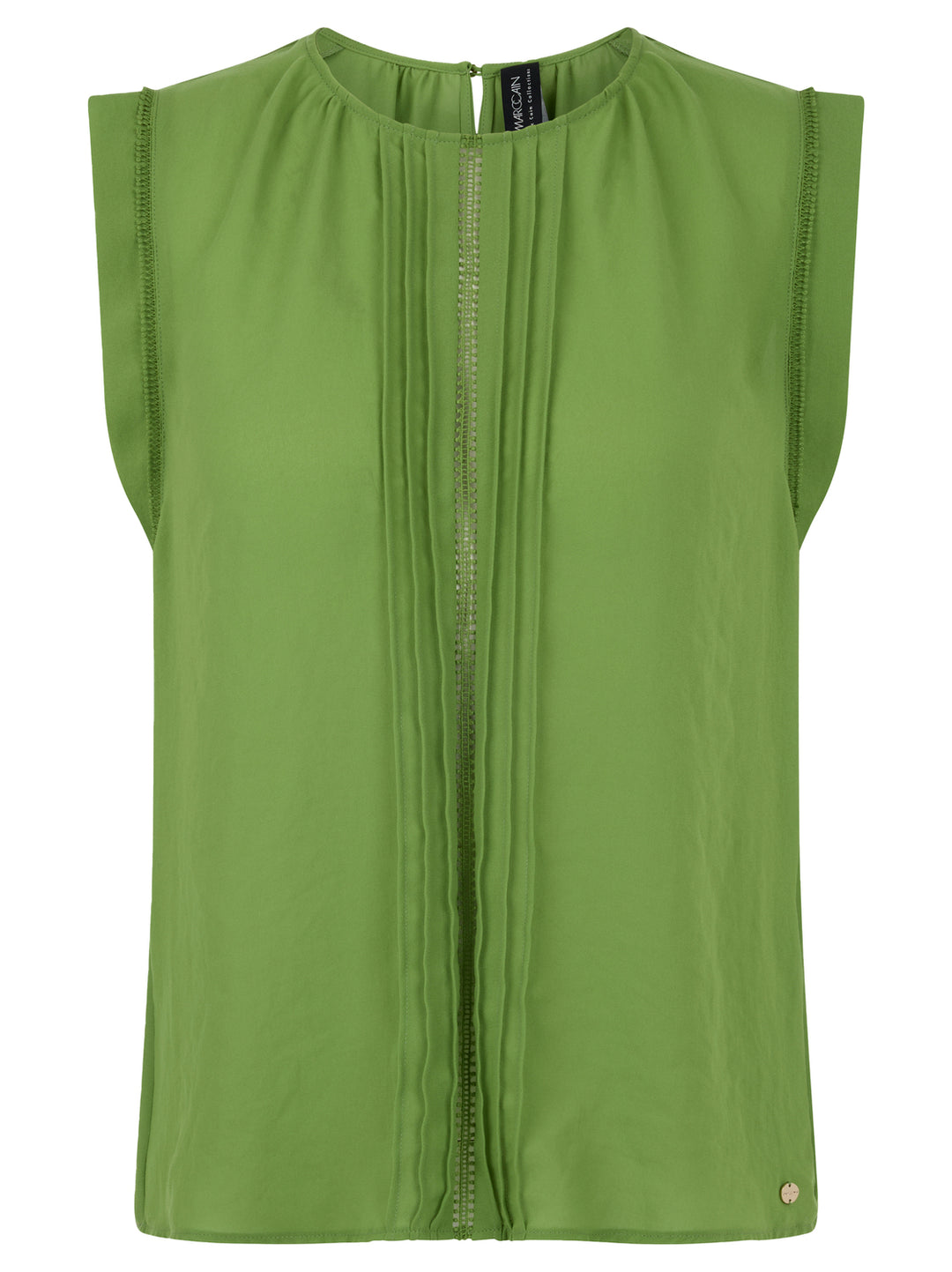 Marc Cain Top – Groen-100% polyester-DAMES TOPS & BLOUSES-Groen