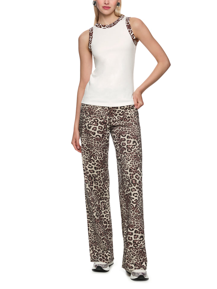 Marc Cain top – Wit-94% katoen, 6% elastaan-DAMES TOPS & BLOUSES-Wit