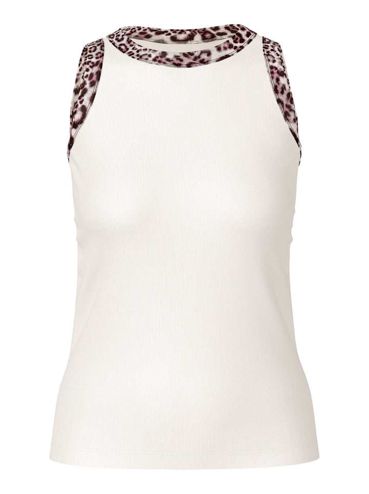 Marc Cain top – Wit-94% katoen, 6% elastaan-DAMES TOPS & BLOUSES-Wit