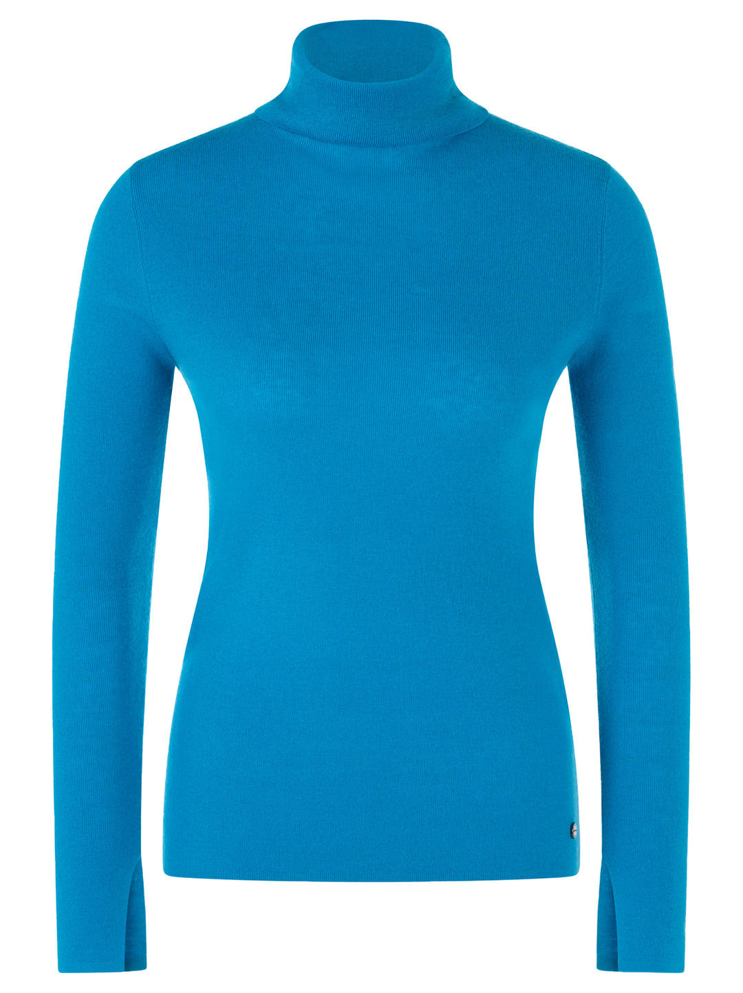 Marc Cain Trui – Blauw-75% wol, 20% polyester, 5% cashmere-DAMES TRUIEN & VESTEN-Blauw