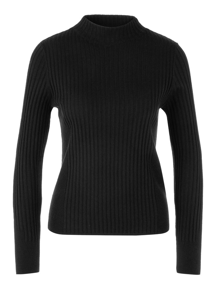 Marc Cain Trui – Zwart-47% wol, 38% viscose, 10% polyamide, 5% elastaan-DAMES TRUIEN & VESTEN-Zwart