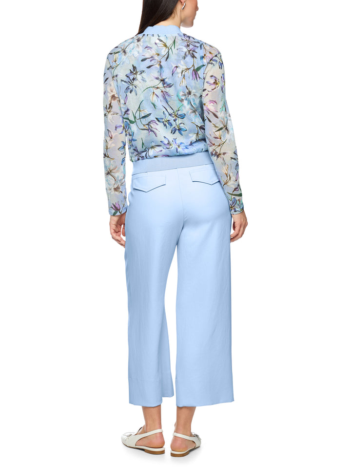 Marc Cain Vest – Blauw-82% katoen, 18% polyamide-DAMES TRUIEN & VESTEN-Blauw