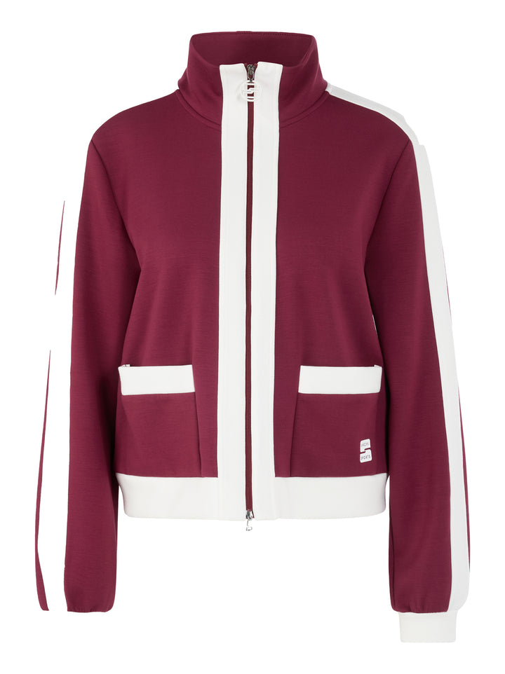 Marc Cain Vest – Rood-47% polyamide, 44% viscose, 9% elastaan-DAMES TRUIEN & VESTEN-Rood