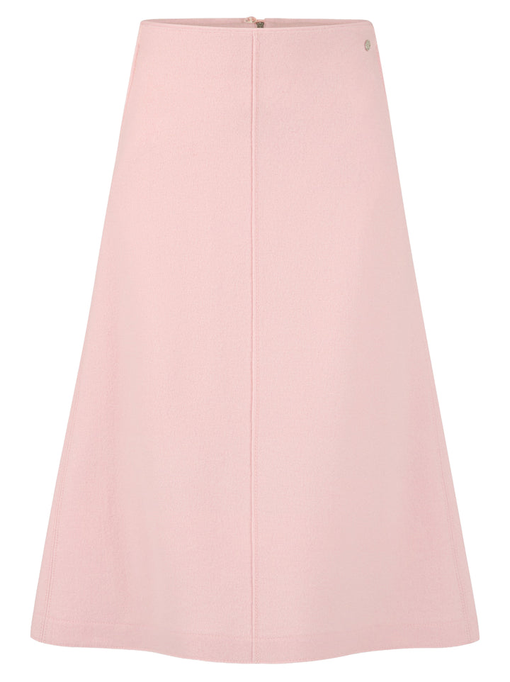 Marc Cain Wollen Midirok – Roze-100% wol<br />Voering: 100% polyester-DAMES ROKKEN-Roze