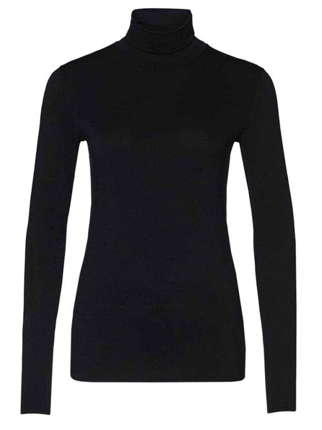 Marc Cain zachte col-alg.: 87% polyamide, 13% elastaan-DAMES TOPS & BLOUSES-Blauw