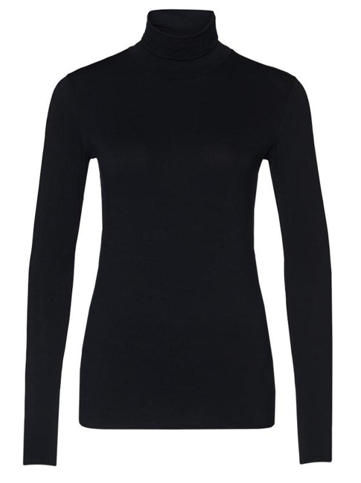 Marc Cain zachte col-alg.: 87% polyamide, 13% elastaan-DAMES TOPS & BLOUSES-Blauw