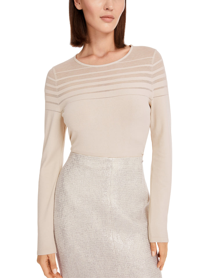 Marc Cain zachte trui "Rethink Together"-alg.: 79% viscose (gerecycled), 11% polyester, 8% katoen, 2% polyamide-DAMES TRU