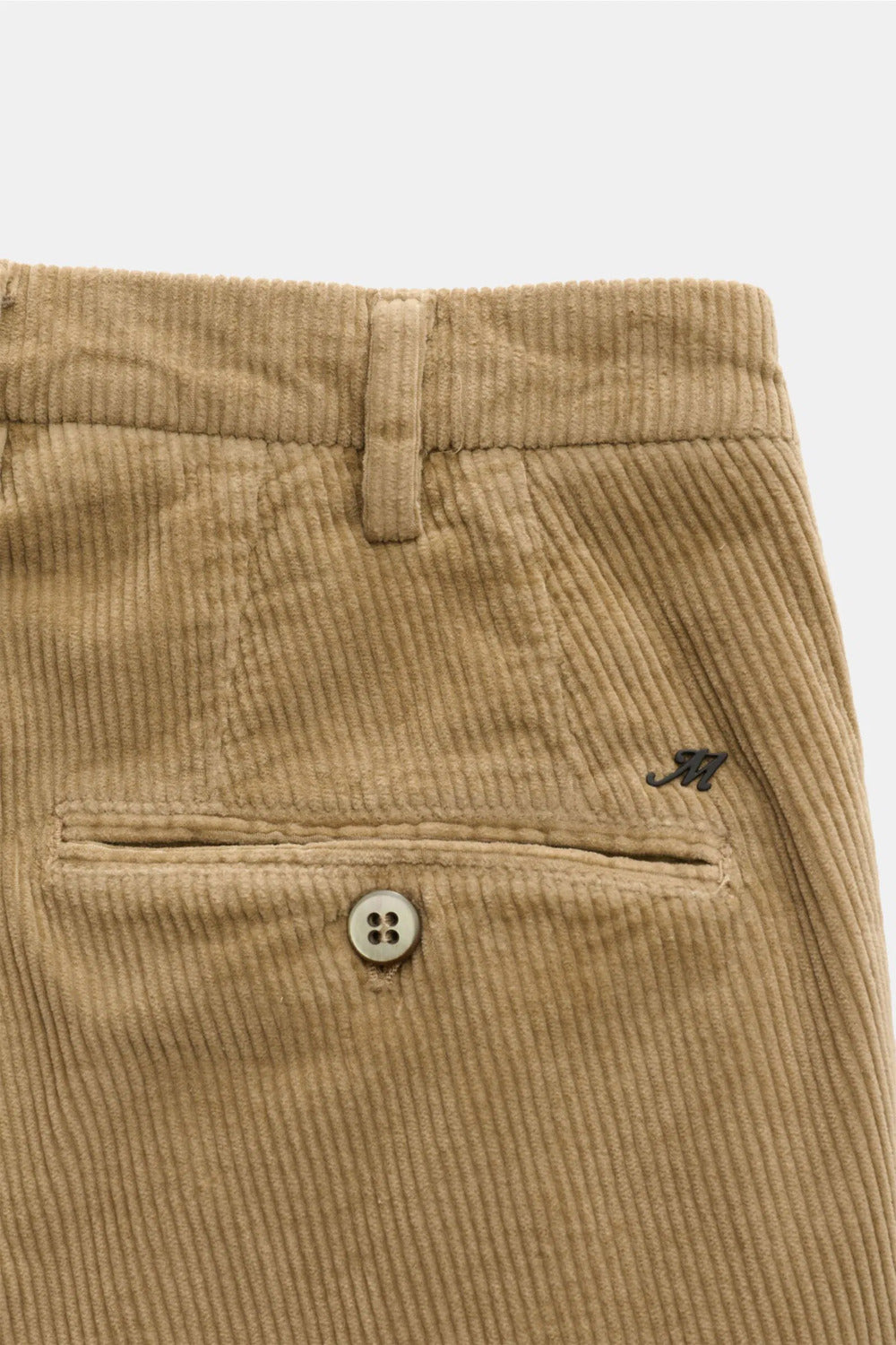 Mason’s New York Style Corduroy Pantalon – Beige-98% katoen, 2% elasthaan-HEREN BROEKEN-Beige