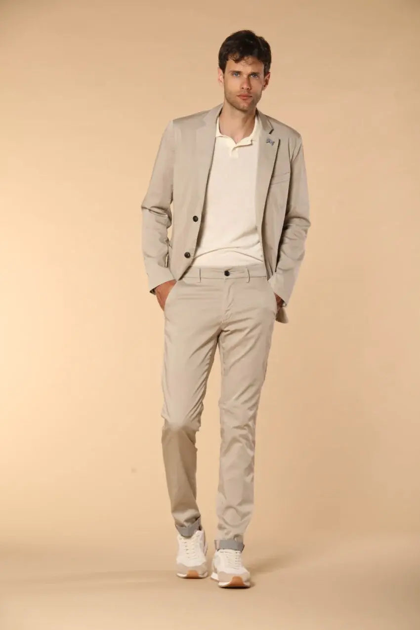 Mason’s PF TorinoStyle Travel Pantalon – Beige-65% katoen, 15% polyester, 15% polyamide, 4% elasthaan<br />-HEREN BROEKEN