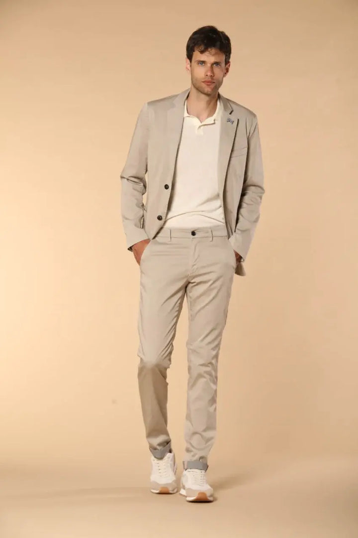 Mason’s PF TorinoStyle Travel Pantalon – Beige-65% katoen, 15% polyester, 15% polyamide, 4% elasthaan<br />-HEREN BROEKEN