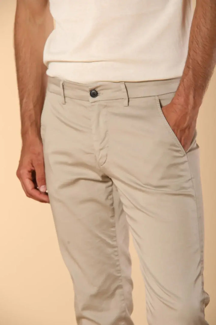 Mason’s PF TorinoStyle Travel Pantalon – Beige-65% katoen, 15% polyester, 15% polyamide, 4% elasthaan<br />-HEREN BROEKEN