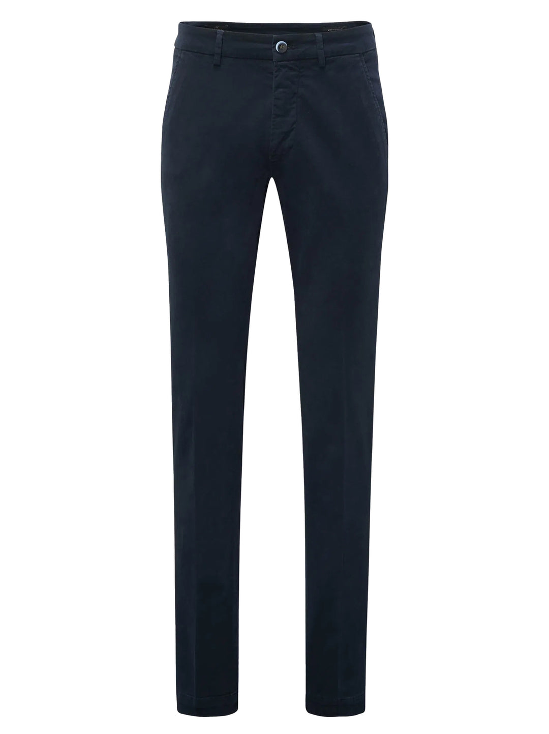 Mason’s Torino Chino – Blauw-69% modal, 28% katoen, 3% elasthaan-HEREN BROEKEN-Blauw